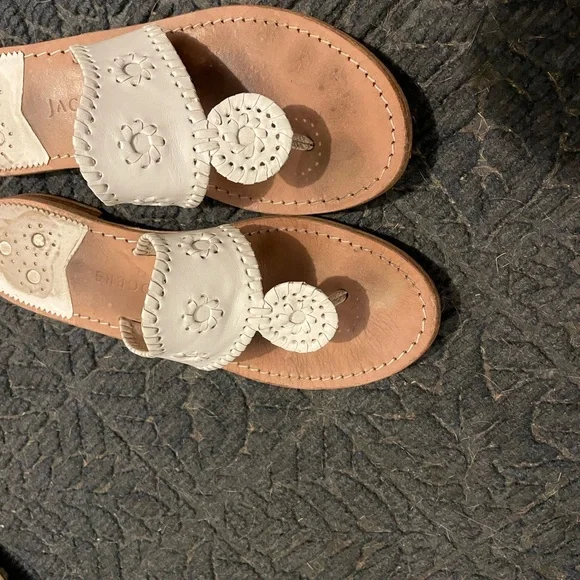 Jack Rogers Women's white Sandals - Picture 4 of 17